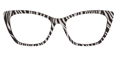 The Zebra Stripes - Front Top Thumbnail - Pair Eyewear