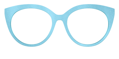The Aqua Shimmer - Front Top Thumbnail - Pair Eyewear
