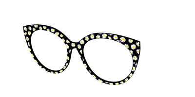 The Black Daisy - Angle Top Thumbnail - Pair Eyewear