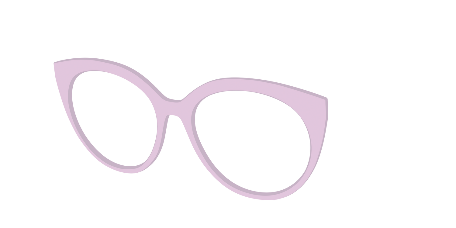 The Blush - Angle Top Image - Pair Eyewear