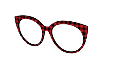 The Buffalo Plaid - Angle Top Thumbnail - Pair Eyewear