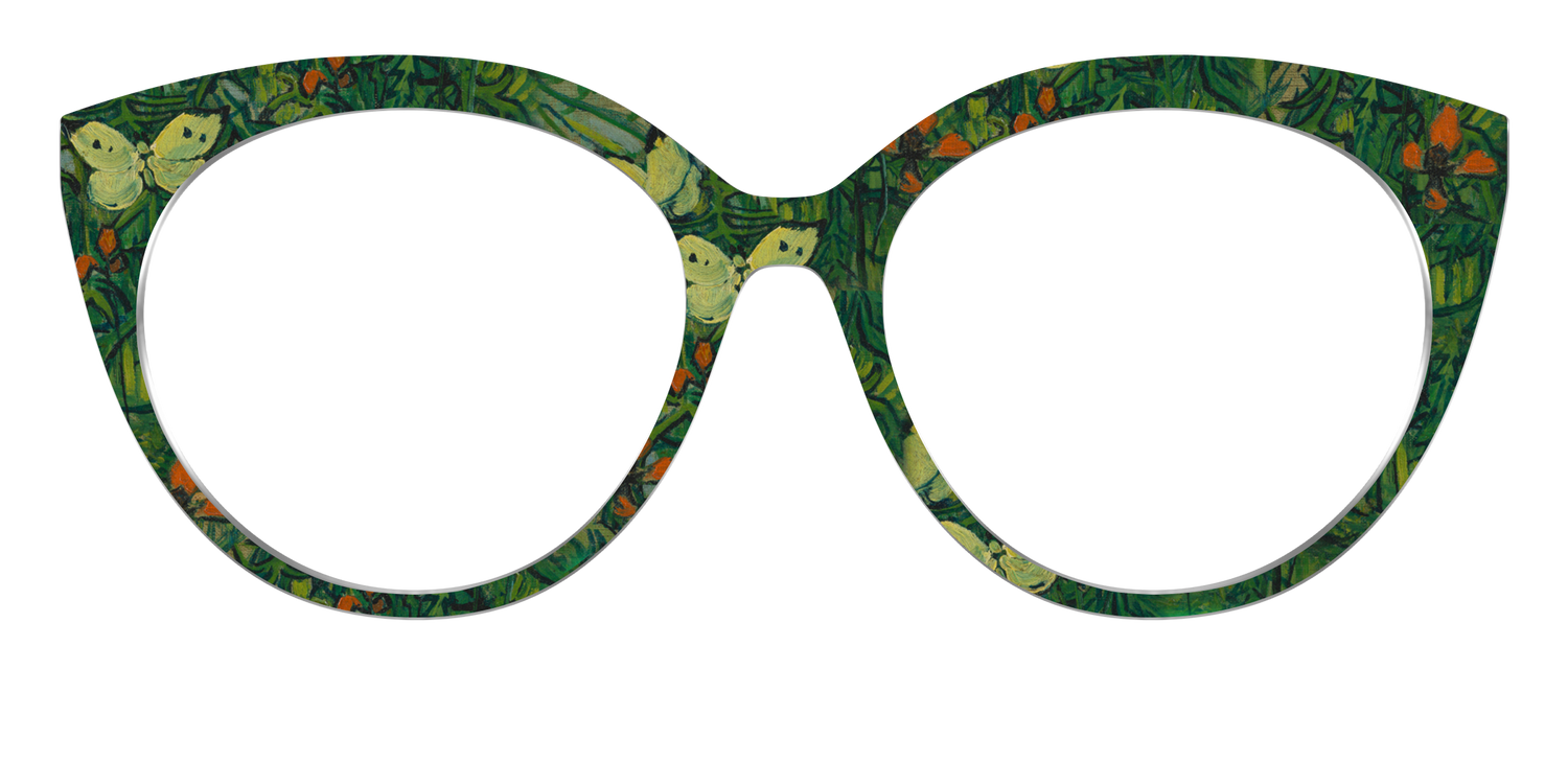The Butterflies and Poppies - Front Top Image - Pair Eyewear