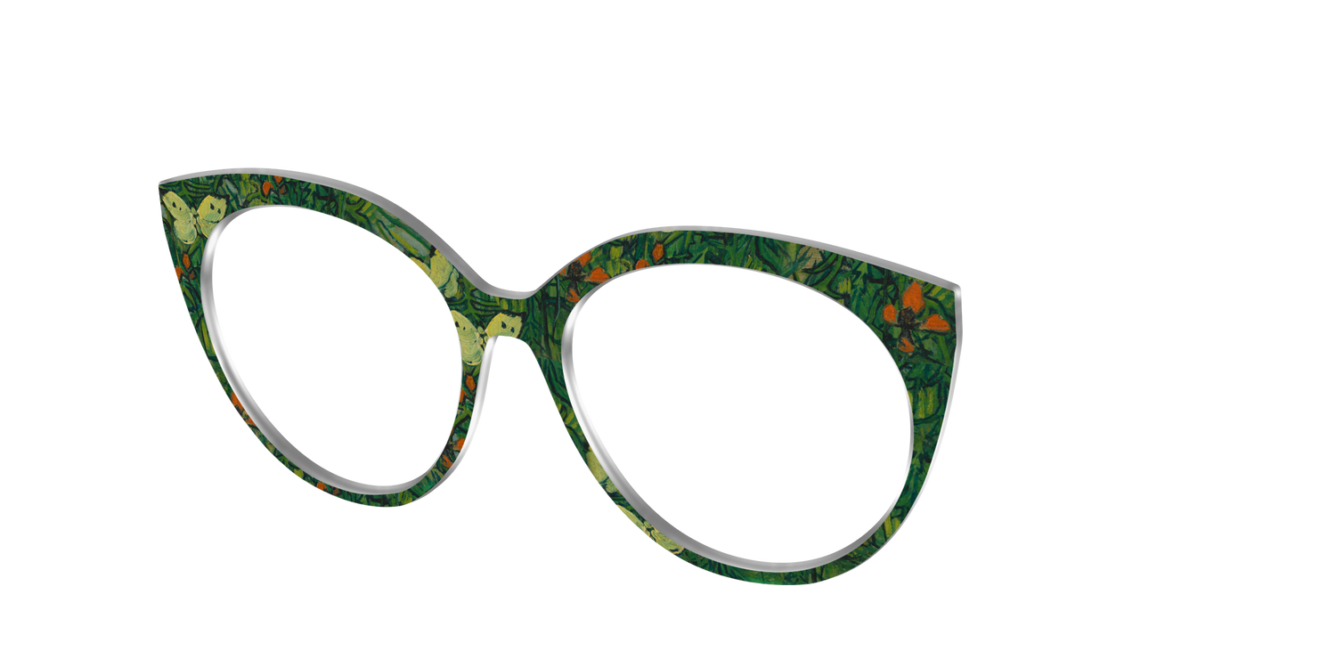 The Butterflies and Poppies - Angle Top Image - Pair Eyewear