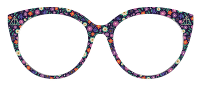 The Deathly Hallows Floral - Front Top Thumbnail - Pair Eyewear