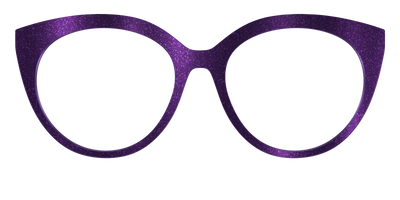 The Deep Purple Shimmer - Front Top Thumbnail - Pair Eyewear