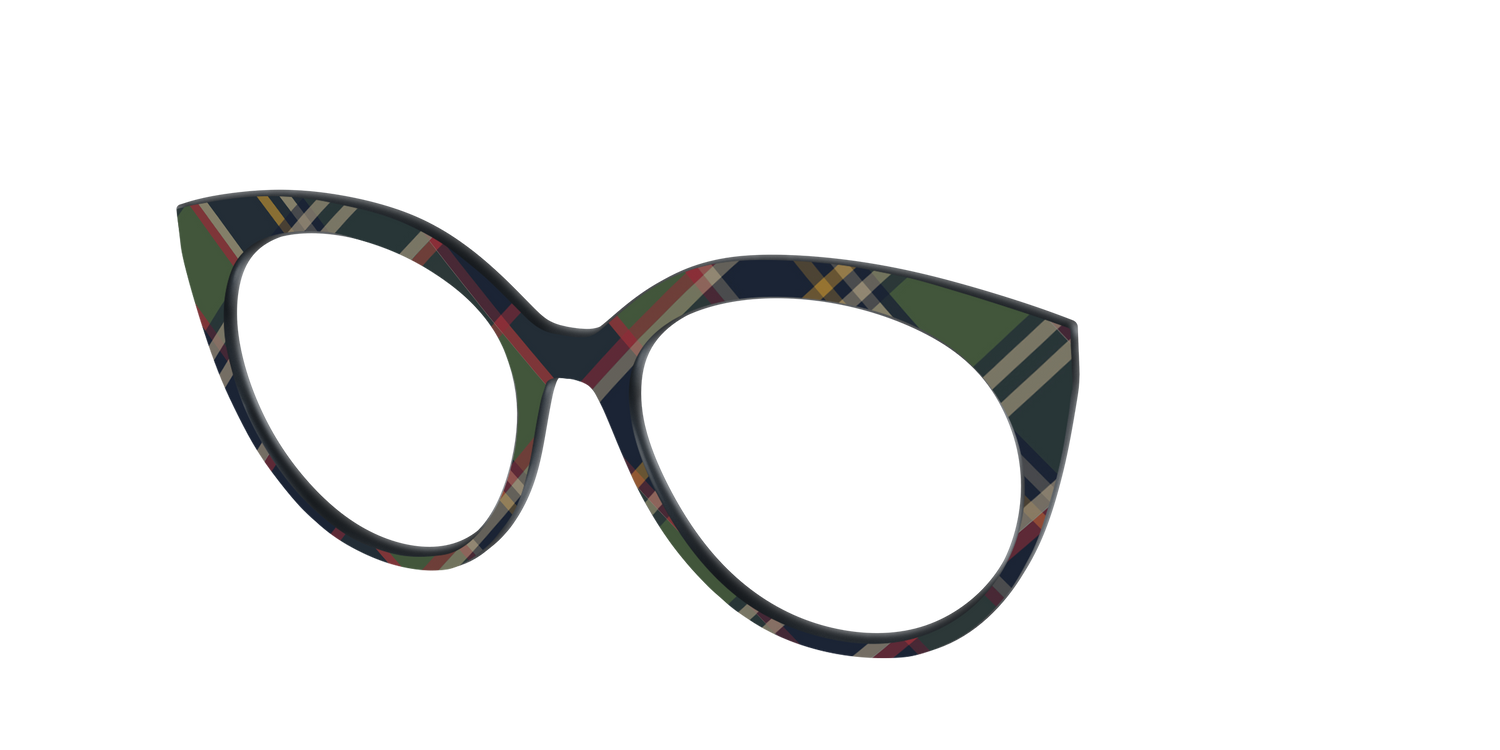The Flannel Plaid - Angle Top Image - Pair Eyewear