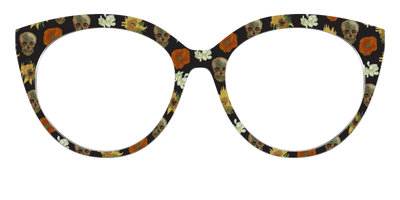 The Floral Skulls - Front Top Thumbnail - Pair Eyewear
