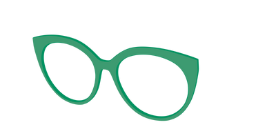 The Forest Green - Angle Top Thumbnail - Pair Eyewear