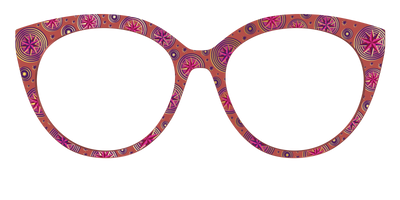 The Gold Foil Luna Lovegood™ - Front Top Thumbnail - Pair Eyewear
