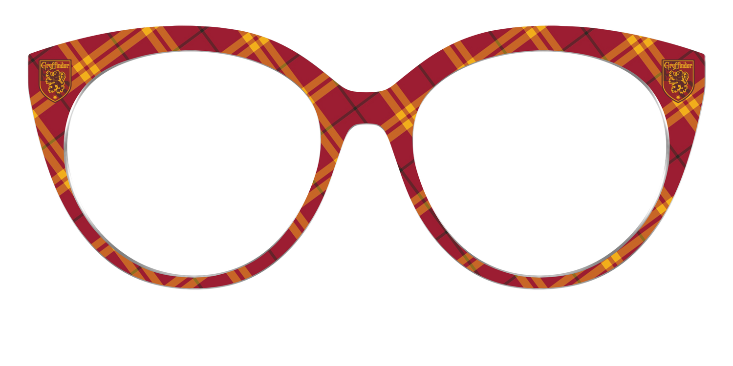 The Gryffindor™ Plaid - Front Top Image - Pair Eyewear