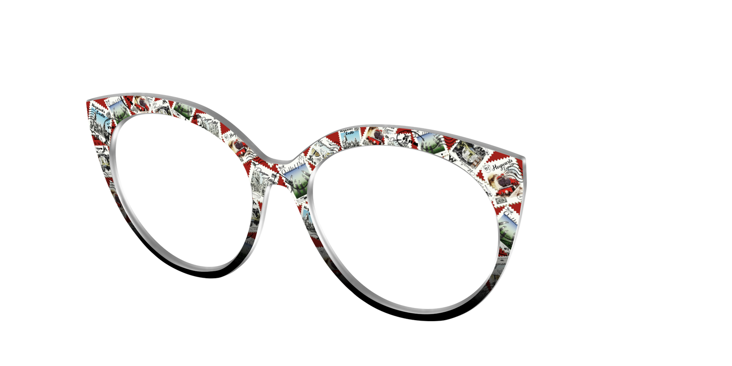 The Hogwarts™ Stamps - Angle Top Image - Pair Eyewear