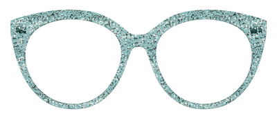 The Mint Sparkle - Front Top Thumbnail - Pair Eyewear