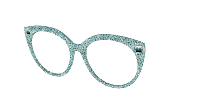 The Mint Sparkle - Angle Top Thumbnail - Pair Eyewear
