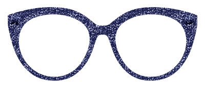 The Navy Sparkle - Front Top Thumbnail - Pair Eyewear