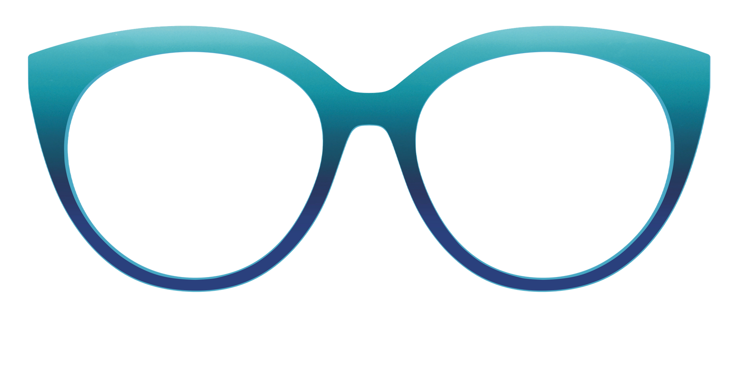 The Ocean Blue - Front Top Image - Pair Eyewear