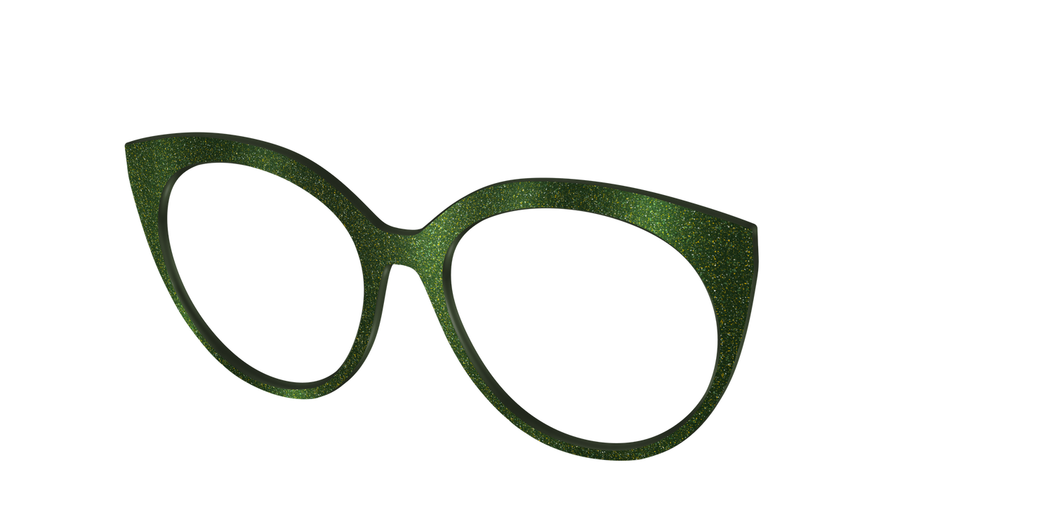 The Olive Shimmer - Angle Top Image - Pair Eyewear