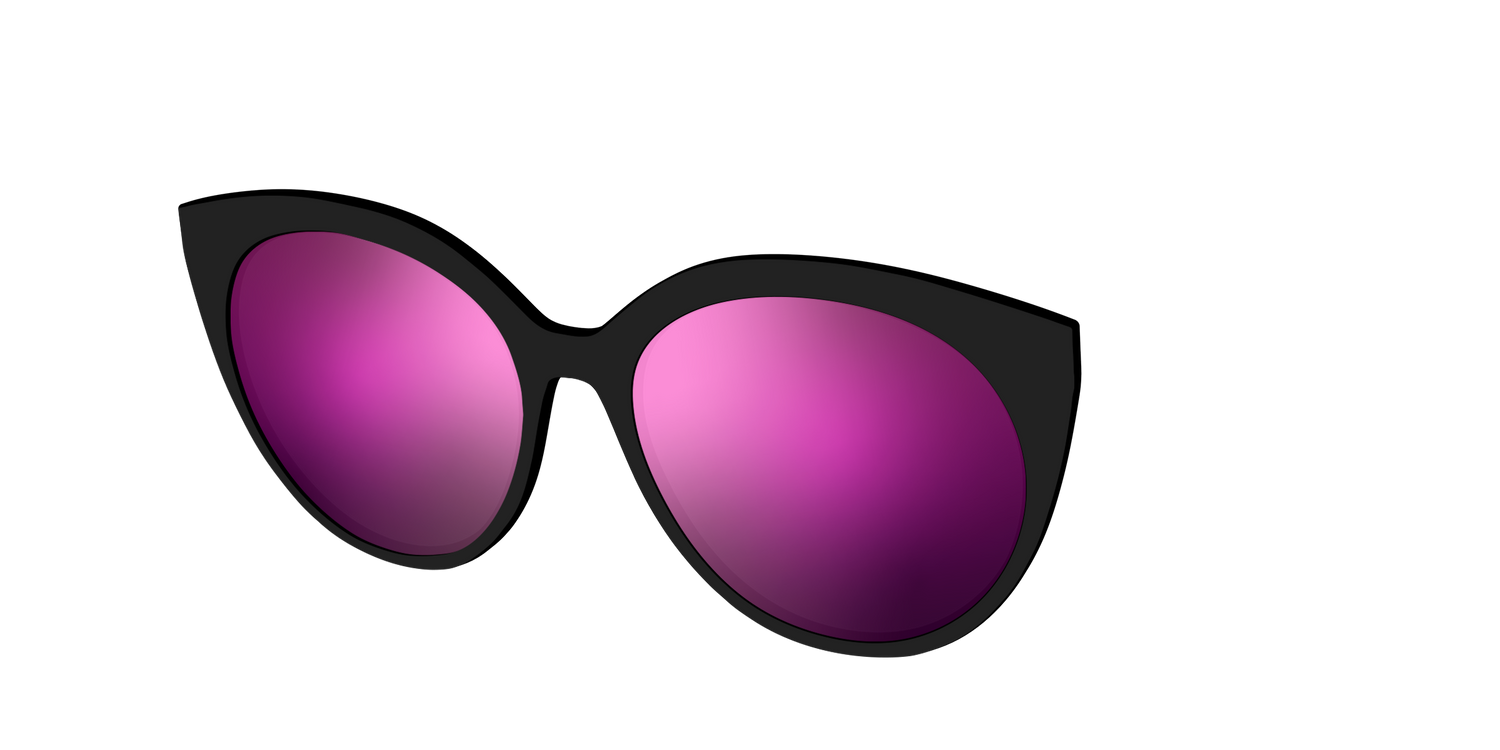 The Polarized Pink Reflective Sun Top - Angle Top Image - Pair Eyewear
