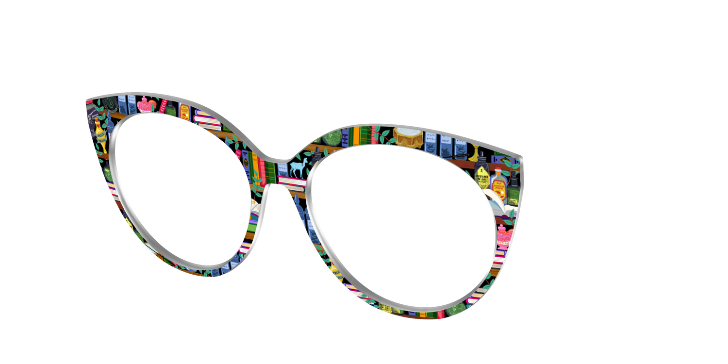 The Potions Bookcase - Angle Top Image - Pair Eyewear