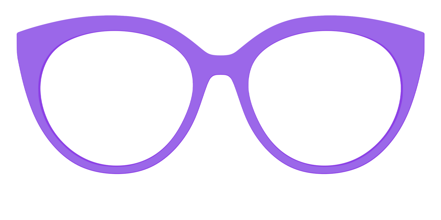 The Purple - Front Top Image - Pair Eyewear