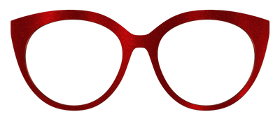 The Red Shimmer - Front Top Thumbnail - Pair Eyewear