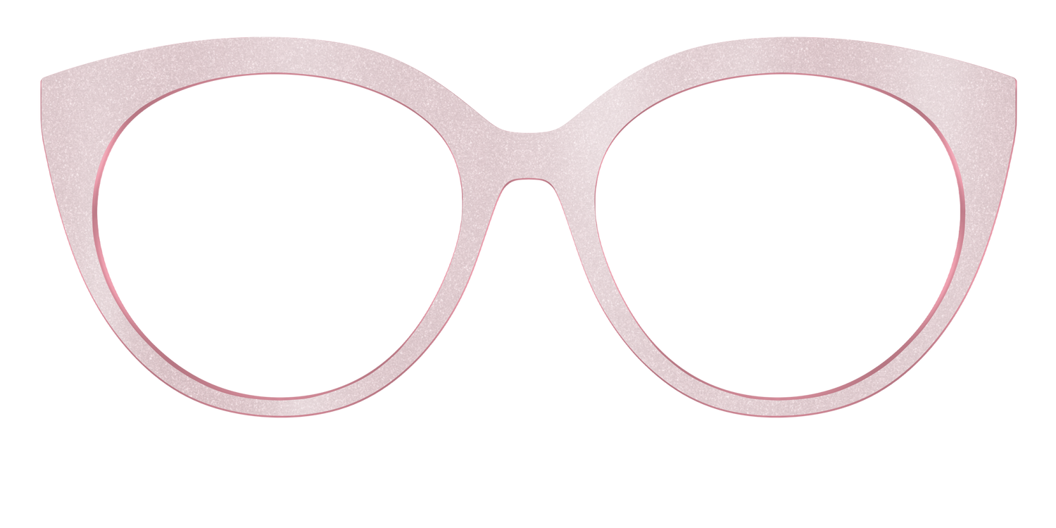 The Rose Shimmer - Front Top Image - Pair Eyewear