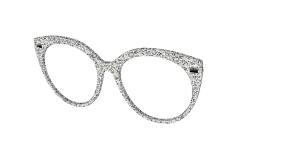 The Silver Sparkle - Angle Top Thumbnail - Pair Eyewear