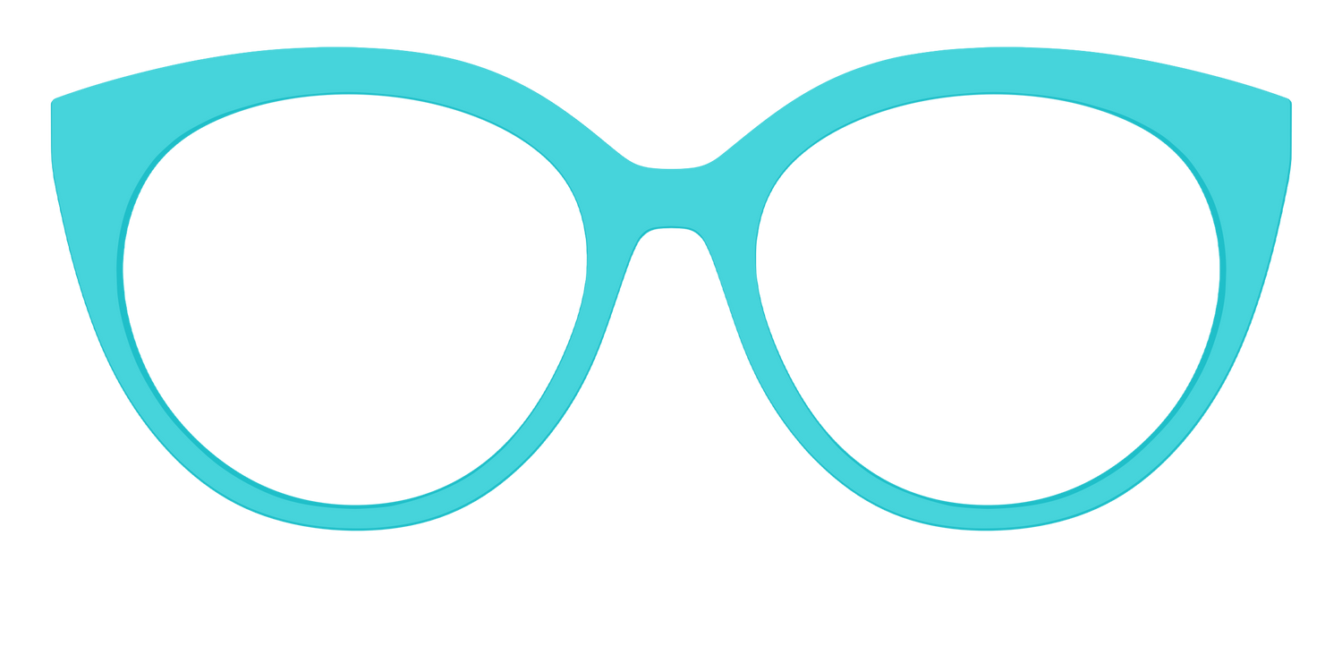 The Turquoise - Front Top Image - Pair Eyewear