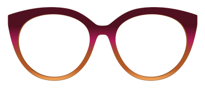 The Umber to Ochre Gradient - Front Top Thumbnail - Pair Eyewear