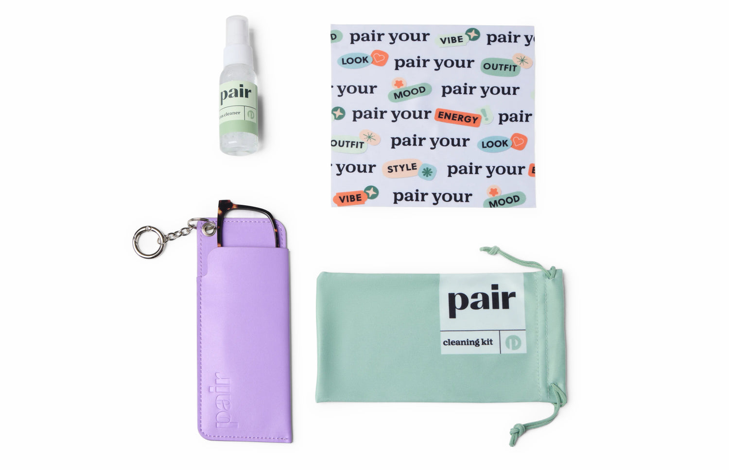 The Lavender Keychain Accessories Set - Product Image 1 - Pair Eyewear