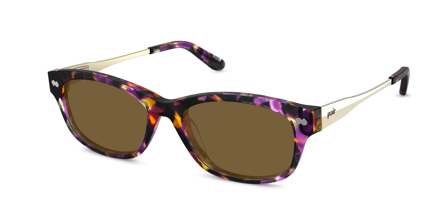 The Addison - Mixed Material - Lensless - Carousel 2 - Pair Eyewear