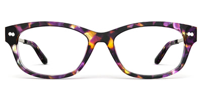 The Addison - Purple Confetti Tortoise Acetate Gold Metal - Thumbnail2 - Pair Eyewear