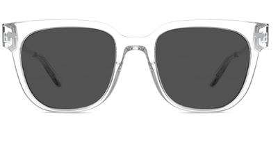 The Murphy - Crystal Clear Acetate Silver Metal Sun - Thumbnail3 - Pair Eyewear
