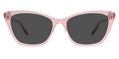 The Wanda - Pink Clear Acetate Rose Gold Metal Sun - Thumbnail3 - Pair Eyewear