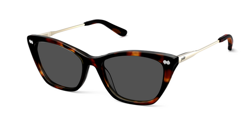 The Wanda - Tortoise Acetate Gold Metal Sun - Pair Eyewear