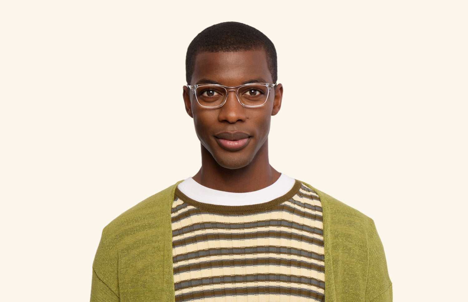 The Casper - Mixed Material - Lensless - LifeStyle 1 - Pair Eyewear