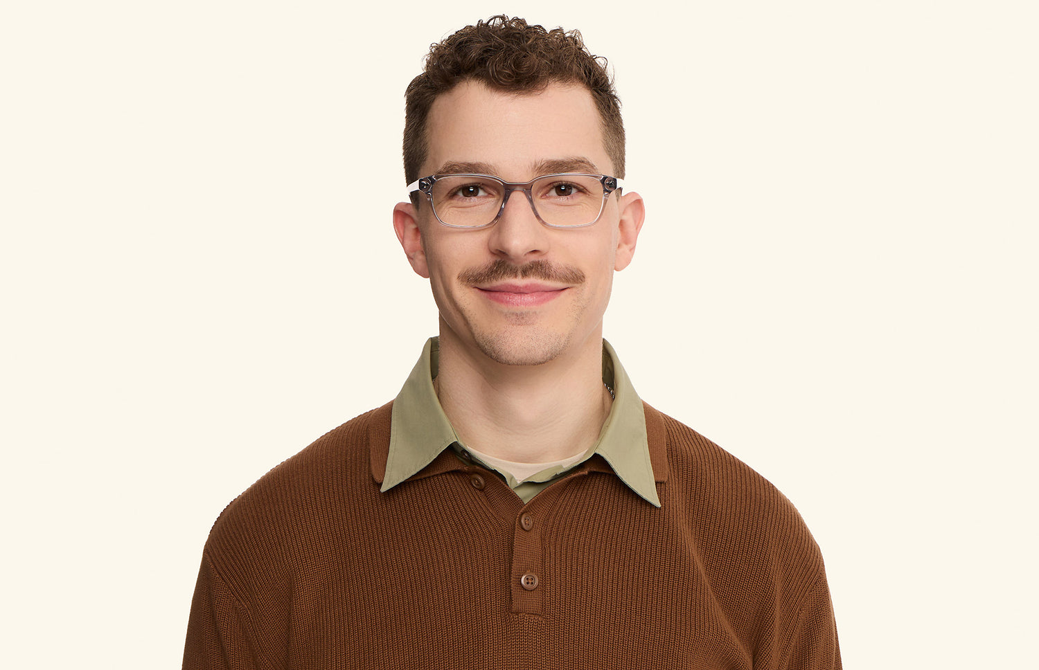 The Finley - Gray Clear - LifeStyle1 - Pair Eyewear