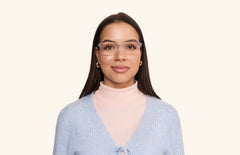 The Finley - Crystal Clear - LifeStyle Thumbnail1 - Pair Eyewear