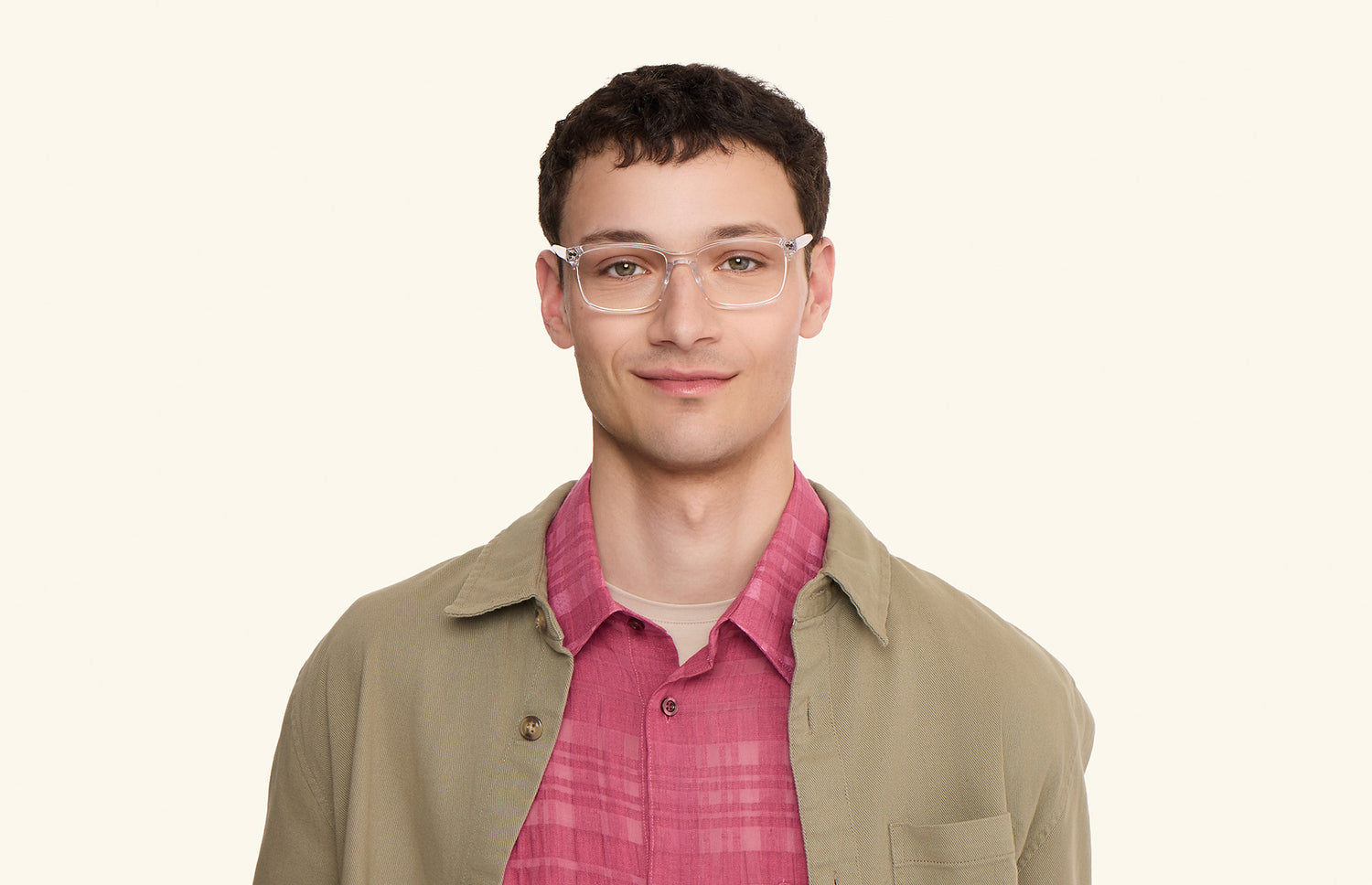 The Kirby - Crystal Clear - LifeStyle1 - Pair Eyewear