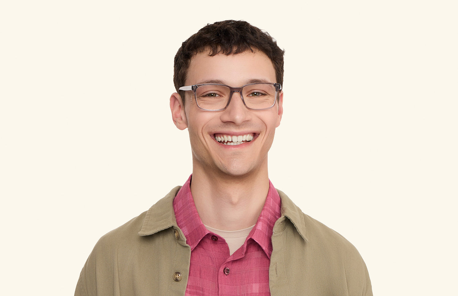 The Kirby - Gray Clear - LifeStyle1 - Pair Eyewear