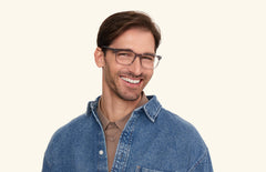 The Kirby - Gray Clear - LifeStyle Thumbnail2 - Pair Eyewear