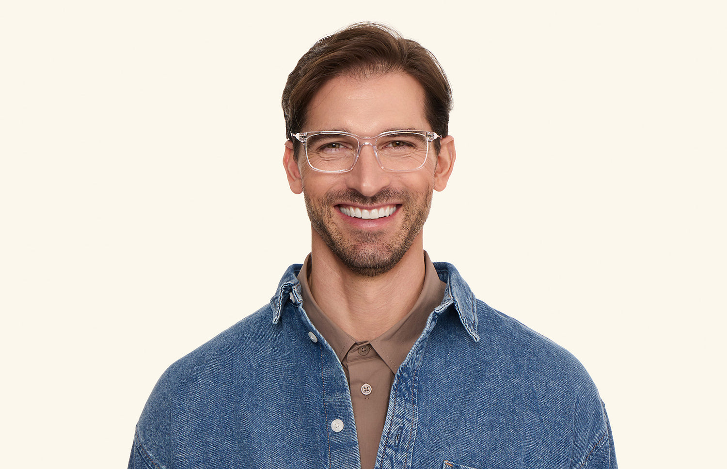 The Kirby - Mixed Material - Lensless - LifeStyle 2 - Pair Eyewear