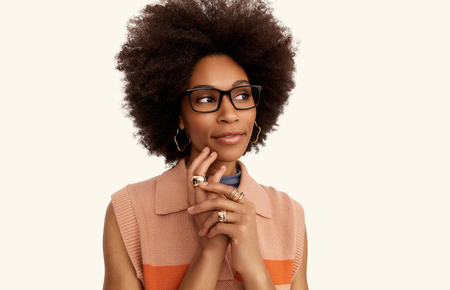 The Kirby - Lensless - LifeStyle 2 - Pair Eyewear