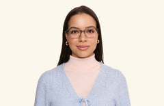 The Larkin - Gray Clear - LifeStyle Thumbnail1 - Pair Eyewear