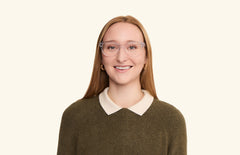 The Quinn - Crystal Clear - LifeStyle Thumbnail1 - Pair Eyewear