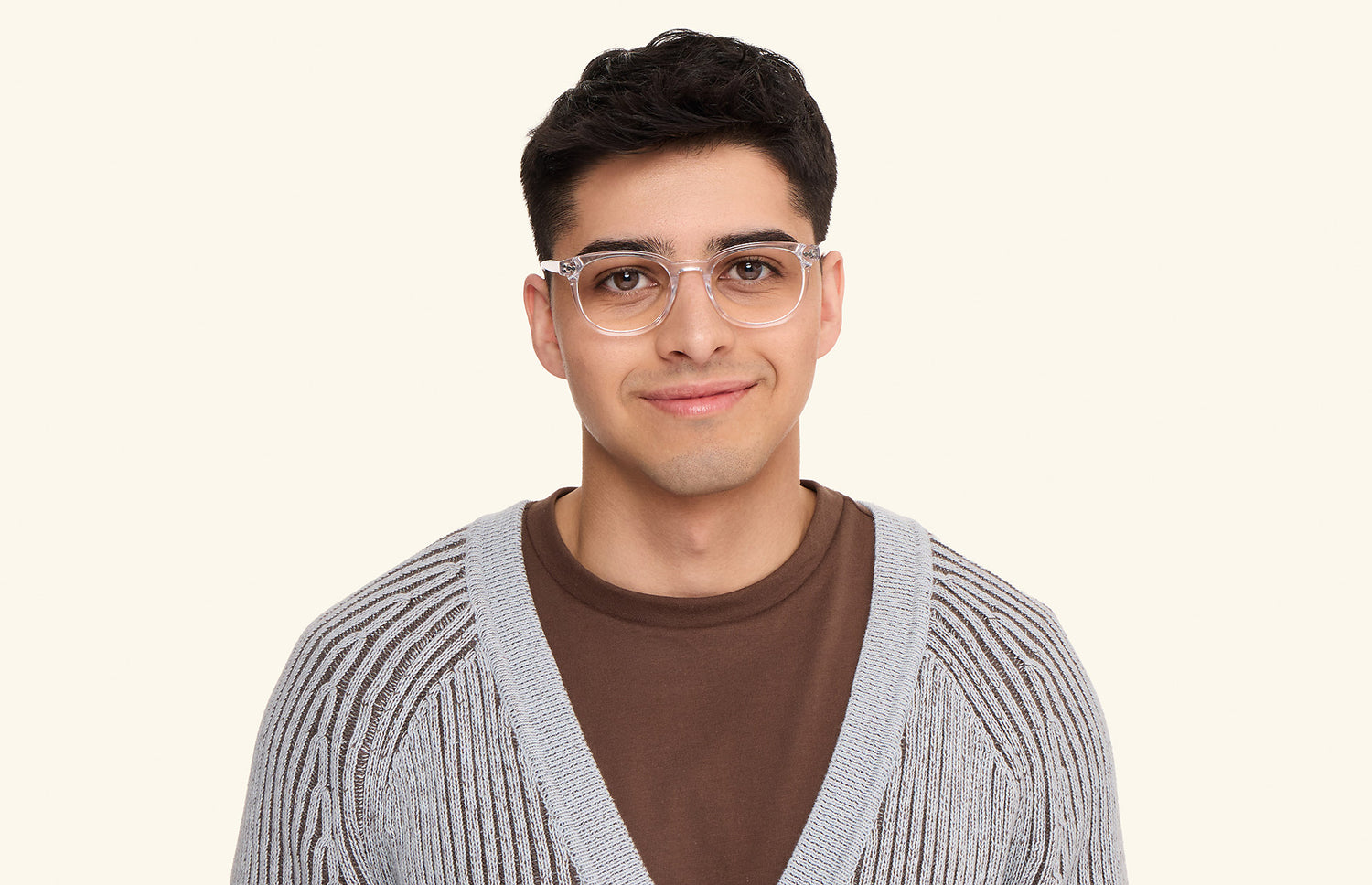 The Reese - Crystal Clear - LifeStyle1 - Pair Eyewear