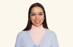 The Reese - Crystal Clear - LifeStyle Thumbnail1 - Pair Eyewear