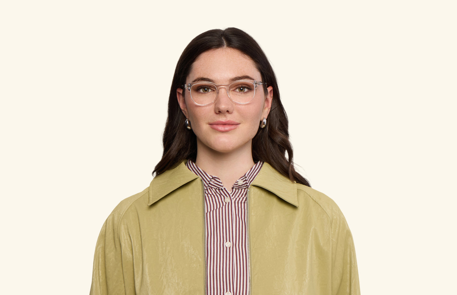 The Reese - Mixed Material - Lensless - LifeStyle 1 - Pair Eyewear