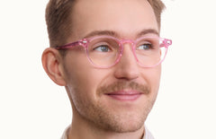 The Soto - Pink Glitter Clear - LifeStyle Thumbnail2 - Pair Eyewear