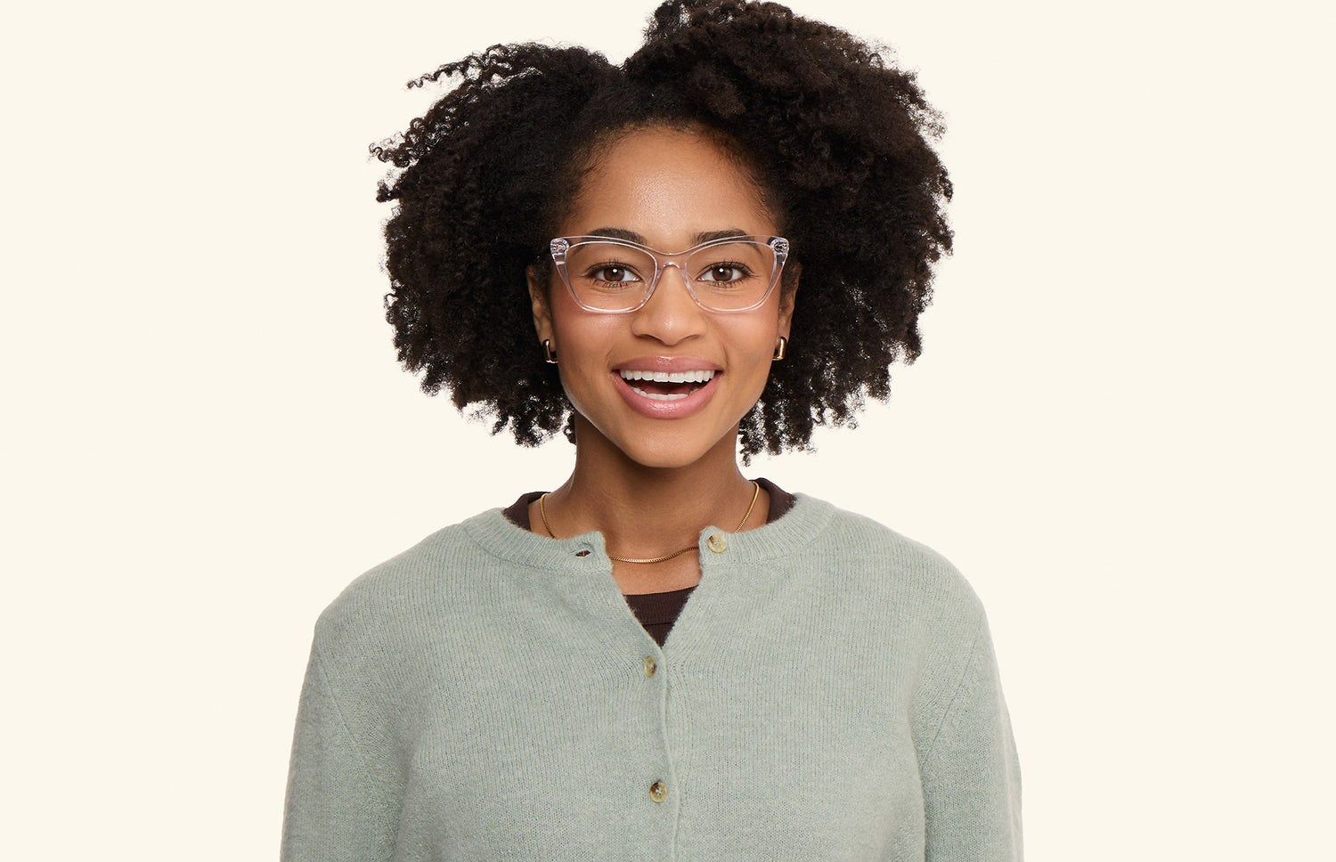 The Wanda - Mixed Material - Lensless - LifeStyle 2 - Pair Eyewear