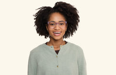 The Wanda - Lavender Clear - LifeStyle Thumbnail2 - Pair Eyewear